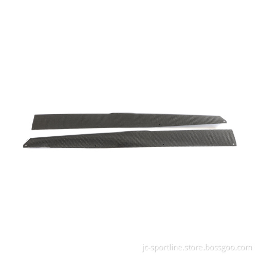 RSQ8 Carbon Fiber Car Side Skirts Extensions - Audi RSQ8 2021